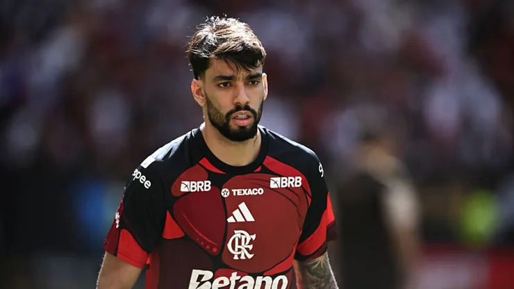 Lucas Paquetá em jogo do Flamengo. Ton Molina/Getty Images.