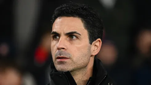 Mikel Arteta em jogo do Arsenal. (Foto: Clive Mason/Getty Images)