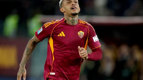 Com gol de brasileiro, Roma e Juventus empatam em duelo direto pela Serie A. (Foto de Paolo BrunoGetty Images)