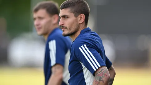 Gattuso acerta retorno de Verratti à Seleção Italiana para jogos decisivos.(Foto de Claudio Villa/Getty Images)