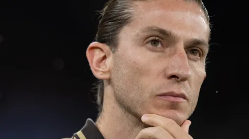 Valencia mira Filipe Luís, do Flamengo. Foto: Jorge Rodrigues/AGIF