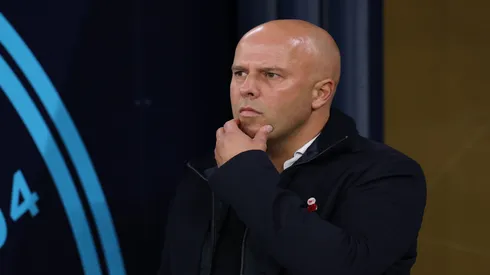 Arne Slot, técnico do Liverpool – Michael Regan/Getty Images