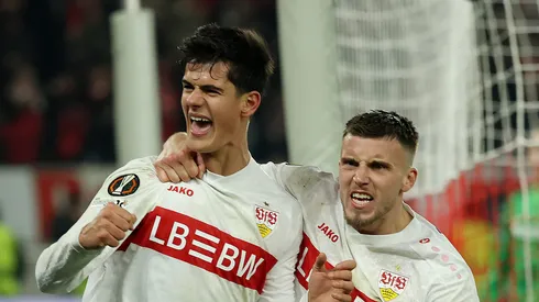 Chema Andrés, meio-campista do Stuttgart (Photo by Alex Grimm/Getty Images)