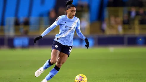 Kerolin vive uma excelente fase no Manchester City – Foto: Jess Hornby/Getty Images