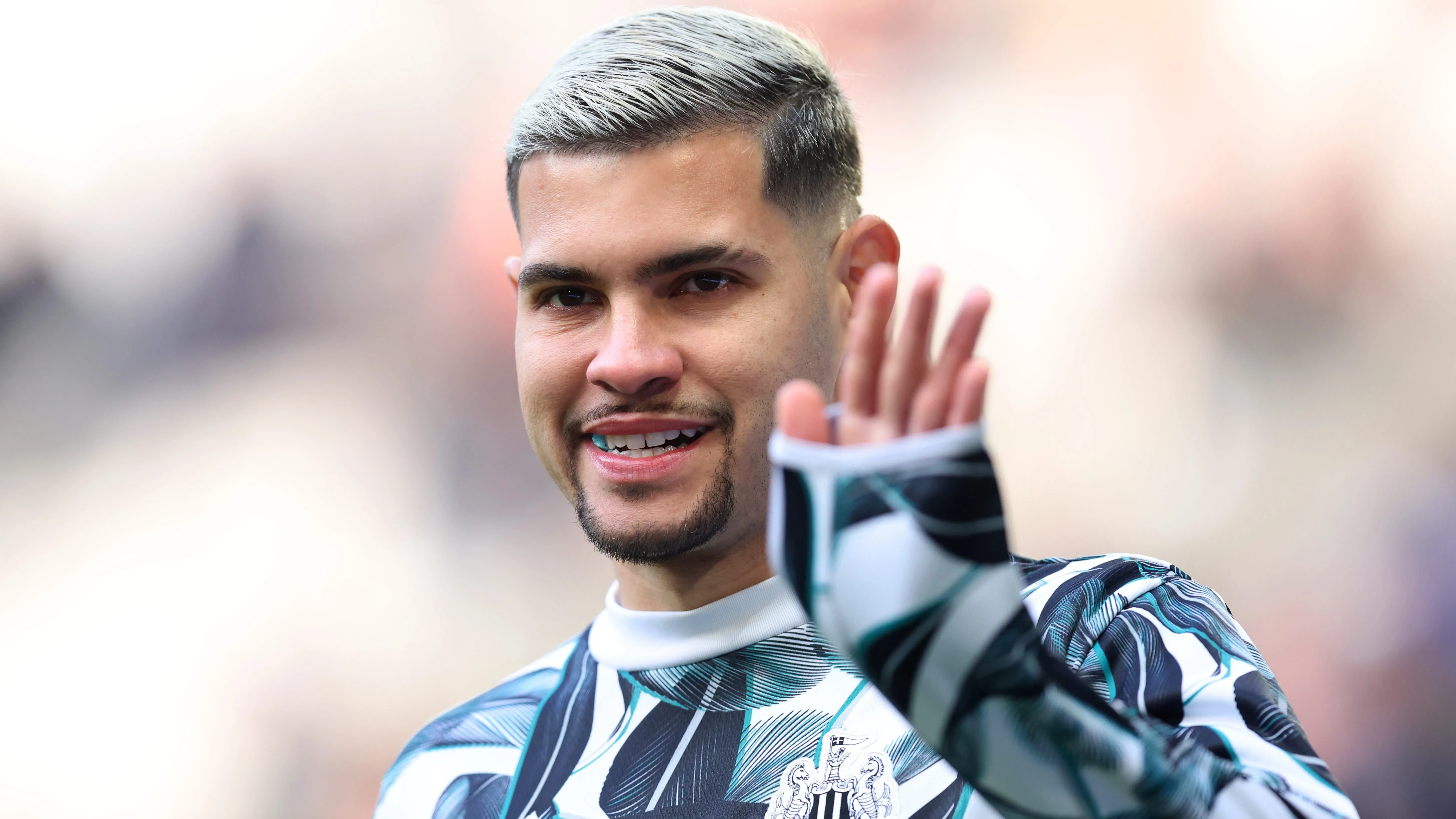 Bruno Guimarães está na mira do Manchester United. Foto: George Wood/Getty Images
