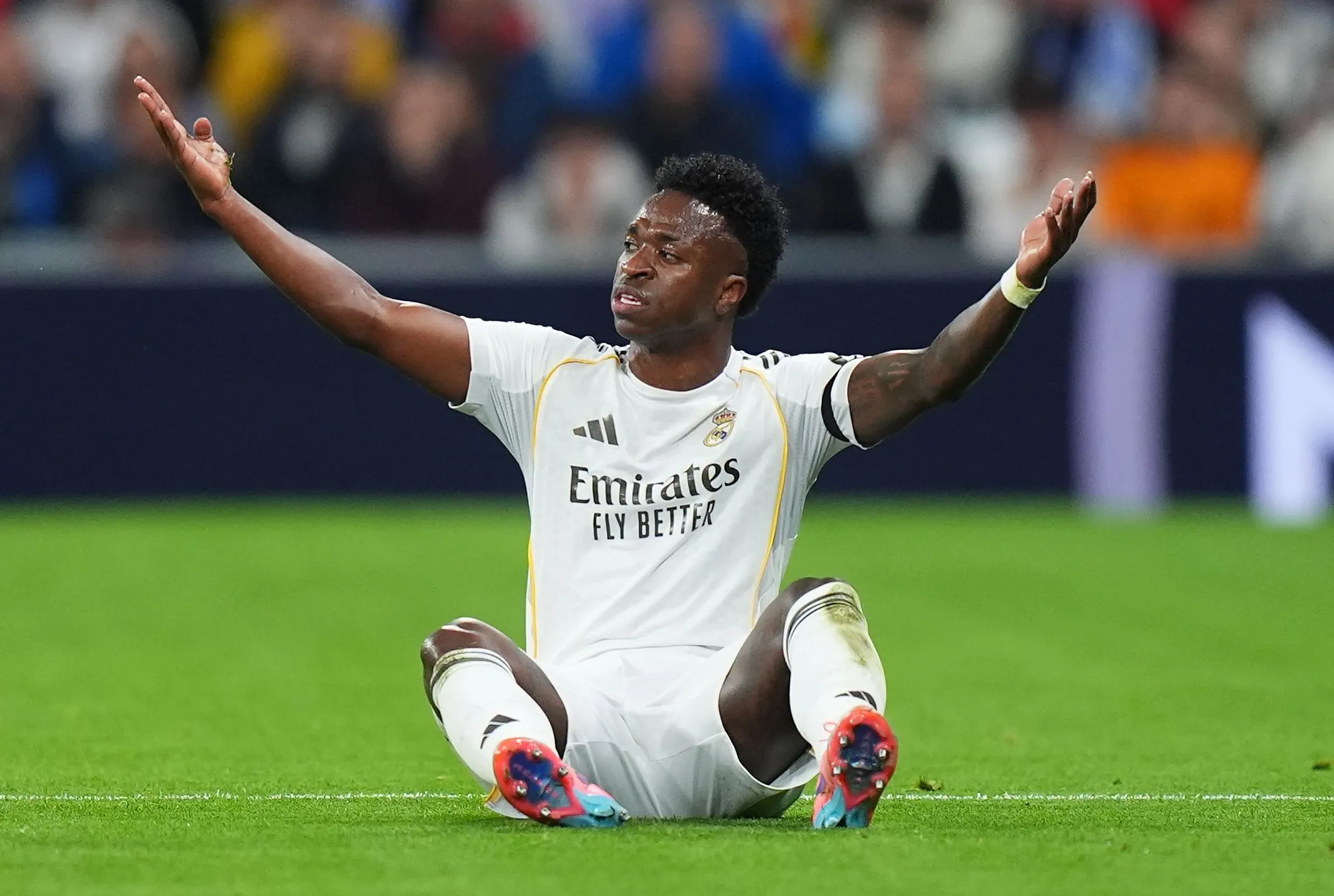 Vinicius Júnior quer ficar na Espanha (Foto: Angel Martinez/Getty Images)
