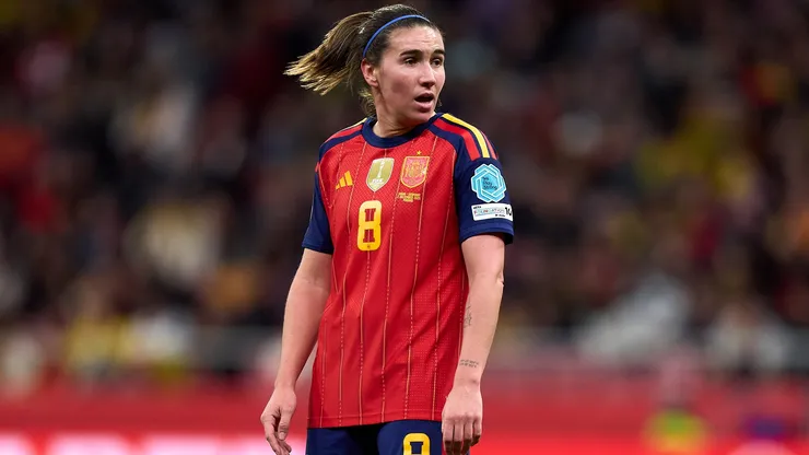Craque da Espanha revela sonho de jogar a Copa do Mundo 2027, especialmente por ser no Brasil - Foto: Angel Martinez/Getty Images