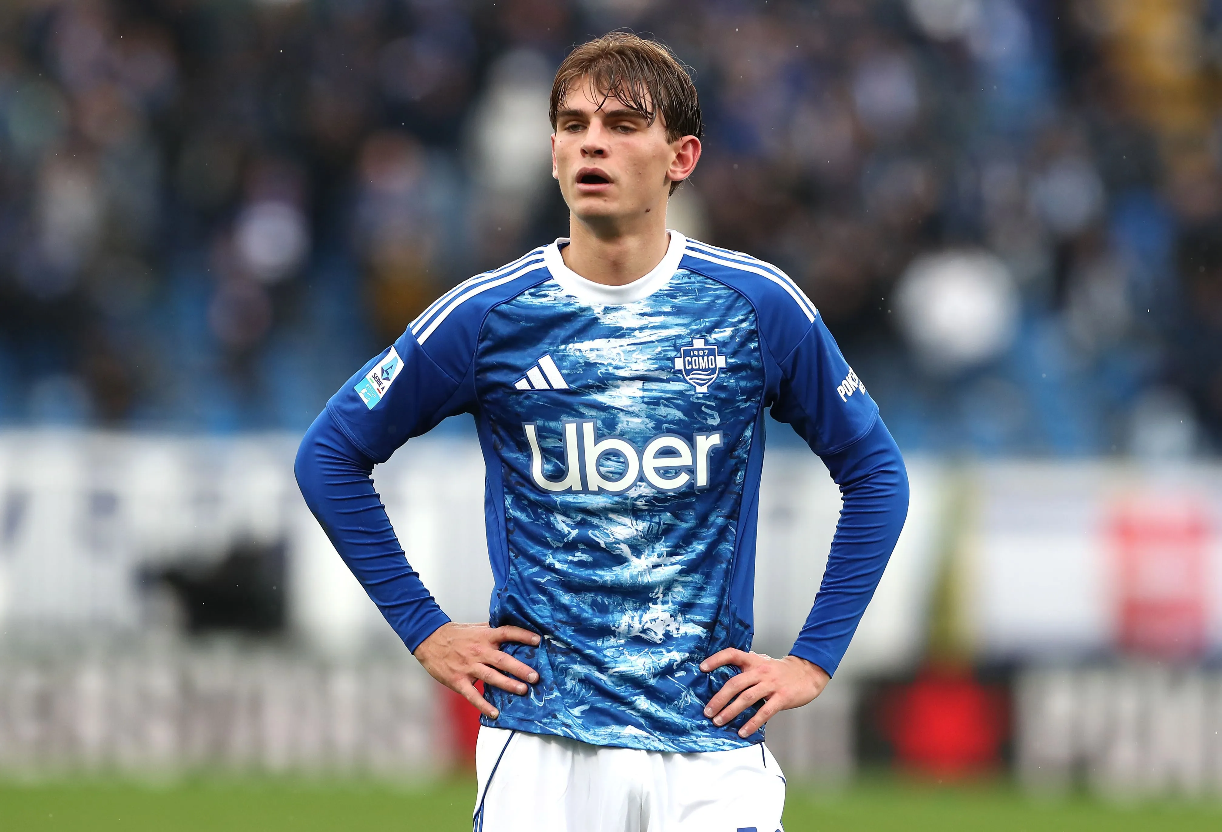 Nico Paz vira alvo de disputa entre Inter e Real (Photo by Marco Luzzani/Getty Images)