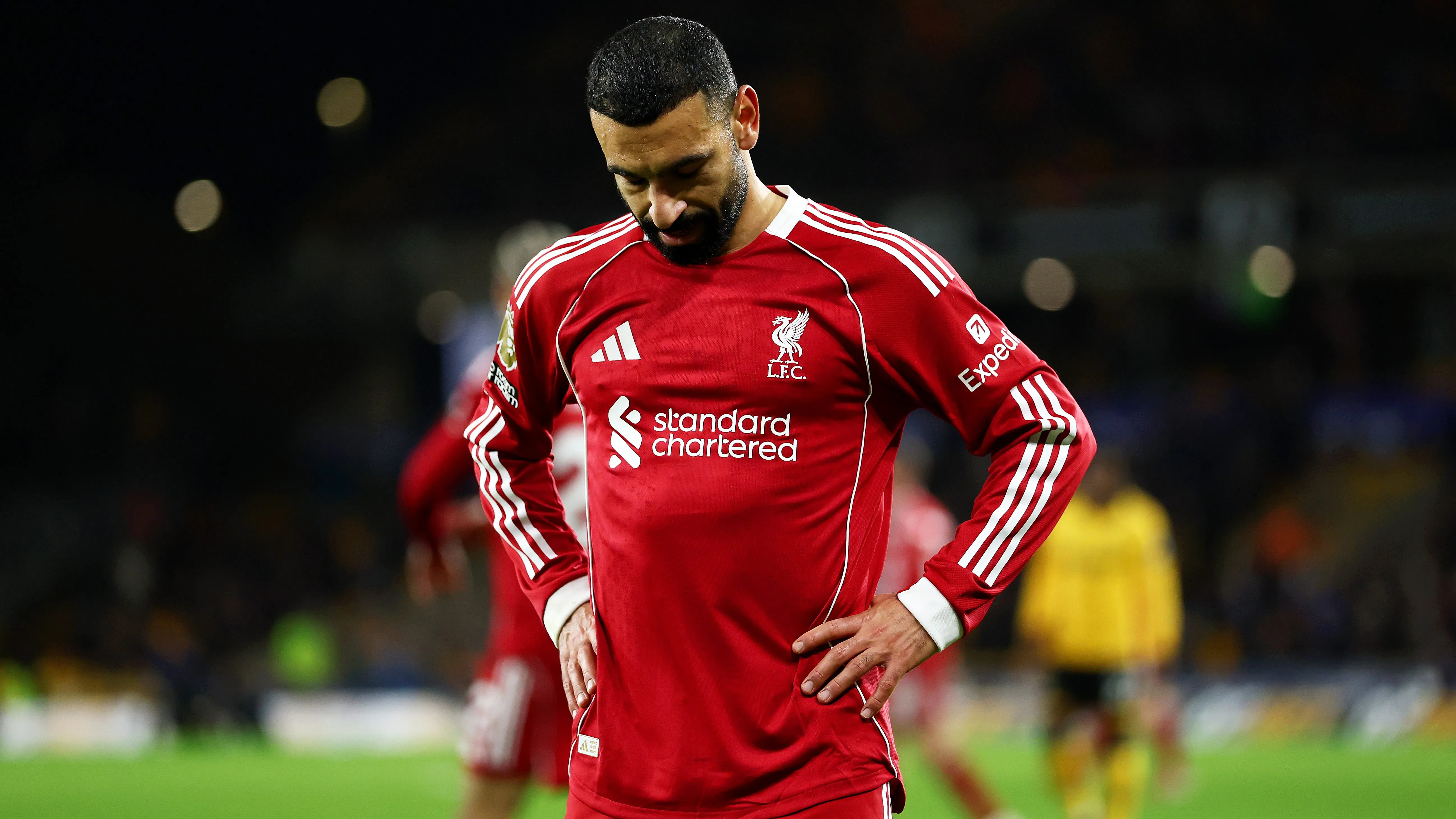 Salah marcou o gol na derrota do Liverpool. Foto: Dan Istitene/Getty Images