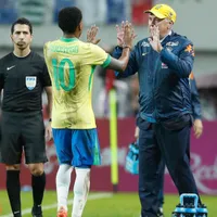 Ancelotti pede força a Rodrygo após grave lesão e promete: “Estaremos com você”