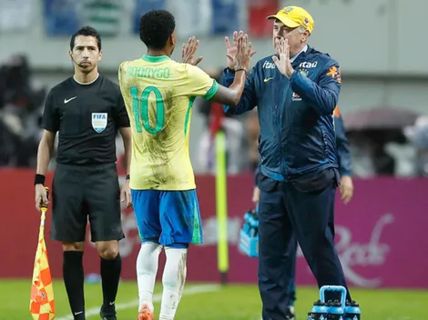 Ancelotti pede força a Rodrygo após grave lesão e promete: “Estaremos com você”