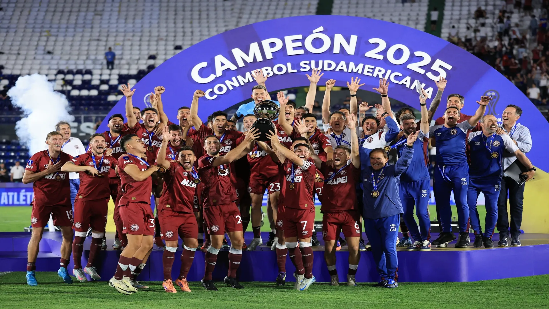 O Lanús é o atual campeão da Copa Sul-Americana – Buda Mendes/Getty Images