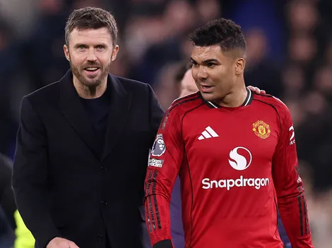 Michael Carrick mira Champions League