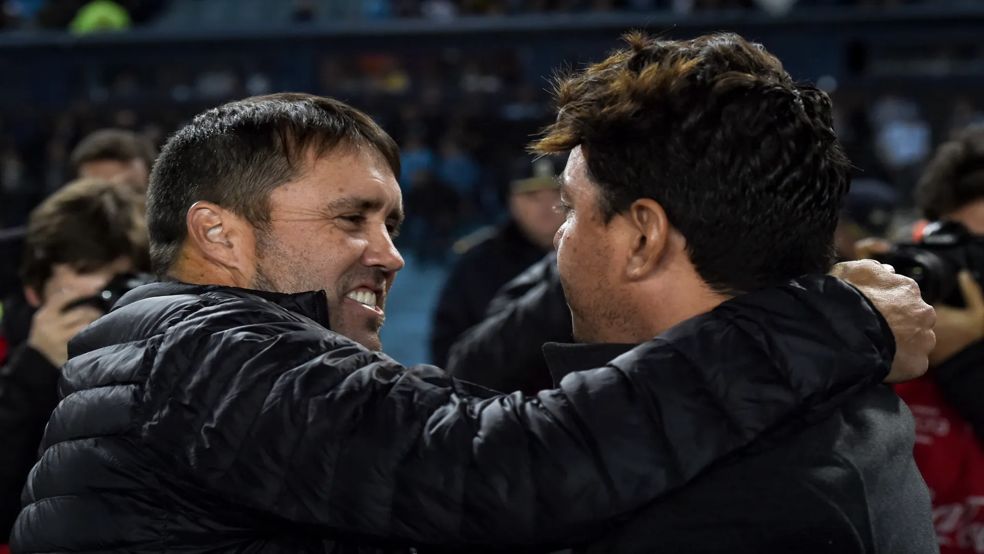 Coudet e Gallardo em 2019 – Marcelo Endelli/Getty Images