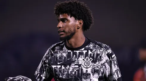 Hugo em campo com as cores do Corinthians. Foto: Fabio Giannelli/AGIF