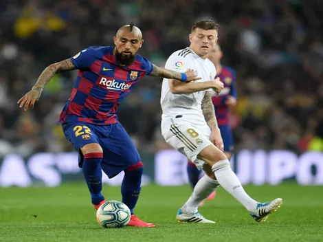 Vidal diz que o 'VAR foi inventado para que o Real Madrid não roubasse mais'
