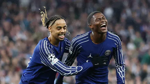 Barcola poderia encaixar na ponta esquerda do Manchester United (Photo by Dan Istitene/Getty Images)