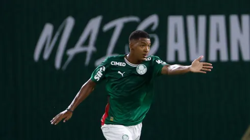 O volante João Paulo em partida do Palmeiras (Fabio Menotti/Palmeiras/by Canon)