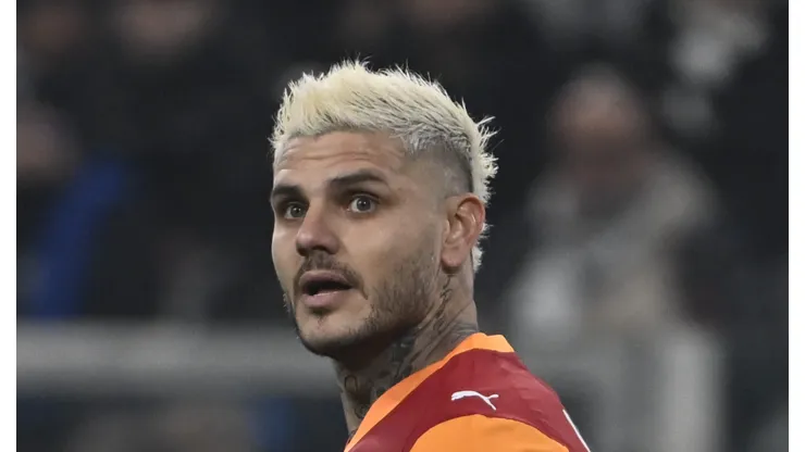 Mauro Icardi, do Galatasaray, está disposto a vestir a camisa do River Plate, diz jornalista. (Foto: Stefano Guidi/Getty Images)