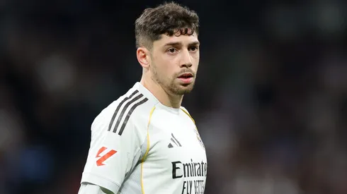 Valverde em partida do Real Madrid. (Photo by Florencia Tan Jun/Getty Images)