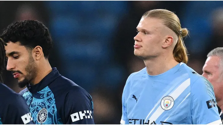Manchester City empata com o Nottingham Forest e vê o Arsenal mais próximo do título na Premier League. (Foto: Gareth Copley/Getty Images)