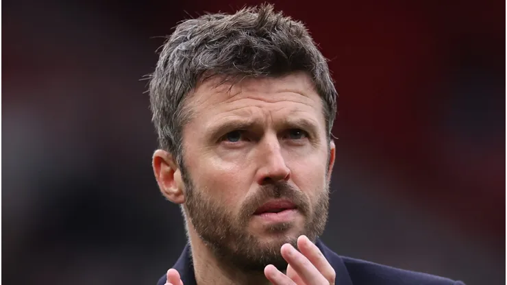 Michael Carrick, técnico do Manchester United. (Photo by Alex Livesey/Getty Images)