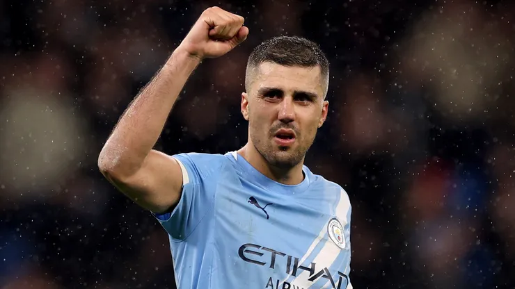 Rodri, volante do Manchester City. (Foto: Carl Recine/Getty Images)