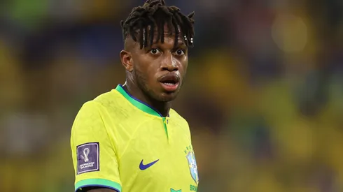 Fred em campo com a Seleção Brasileira. Foto: Catherine Ivill/Getty Images