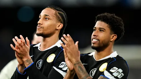 Andrey Santos (D), volante do Chelsea – Foto: IMAGO / Giuseppe Maffia