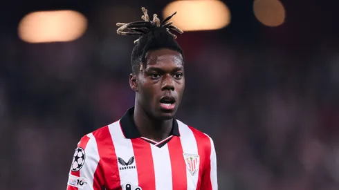 Nico Williams é alvo do Arsenal. Foto: David Ramos/Getty Images
