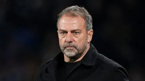 Hansi Flick deixará o Barcelona se Víctor Font vencer as eleições. Foto: Juan Manuel Serrano Arce/Getty Images