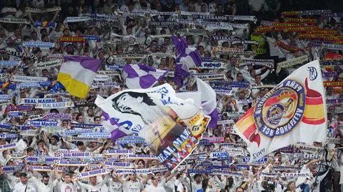 Torcida do Real Madrid, no estádio Bernabéu