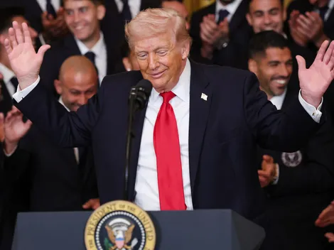 Donald Trump elogia Suárez por golaço contra o Palmeiras: "Melhor time brasileiro"