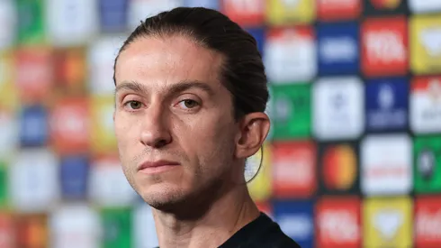 Filipe Luís pode estar na cobertura da Copa do Mundo (Photo by Buda Mendes/Getty Images)
