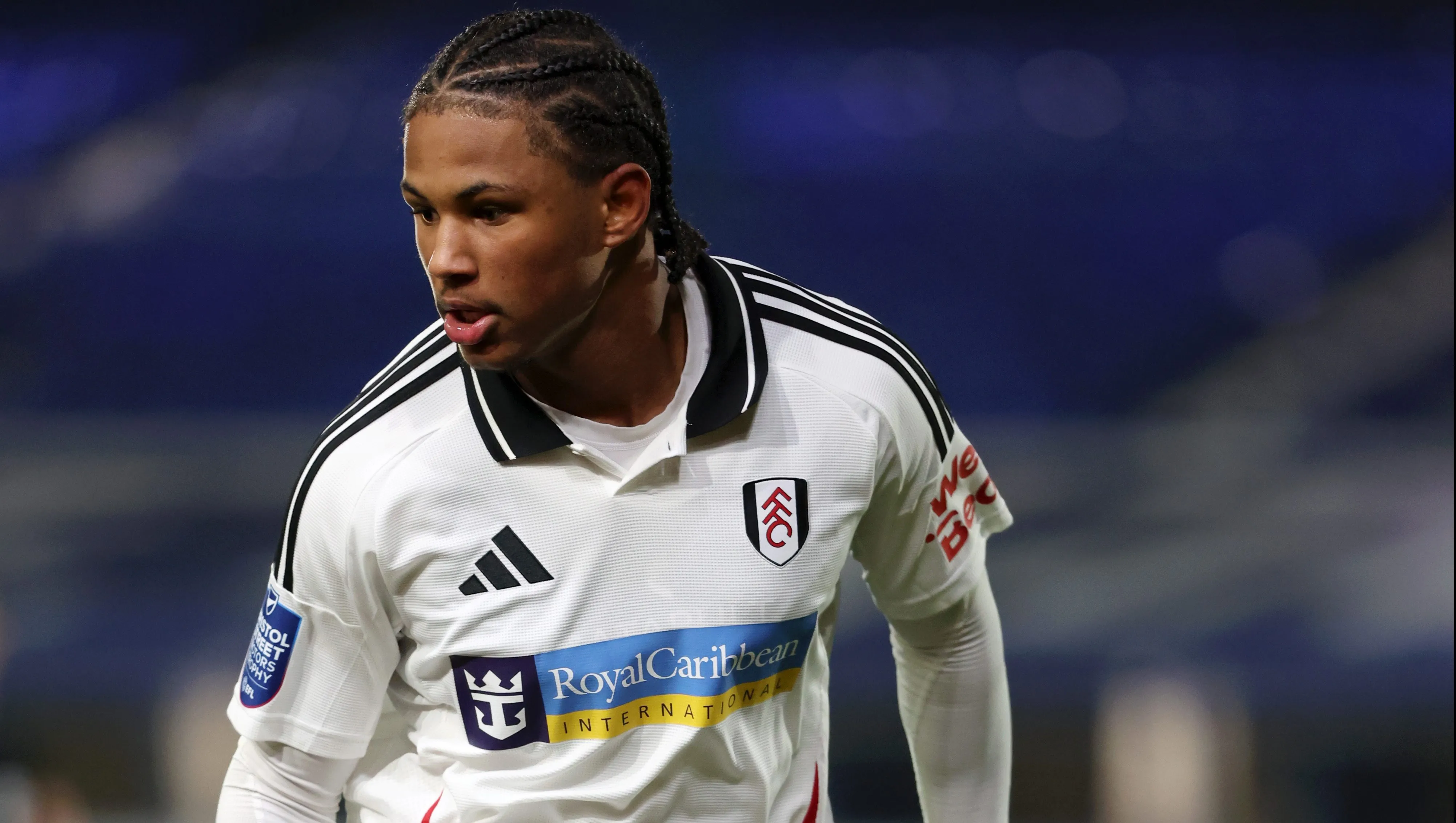 Samuel Amissah em jogo do Fulham. Foto: Morgan Harlow/Getty Images