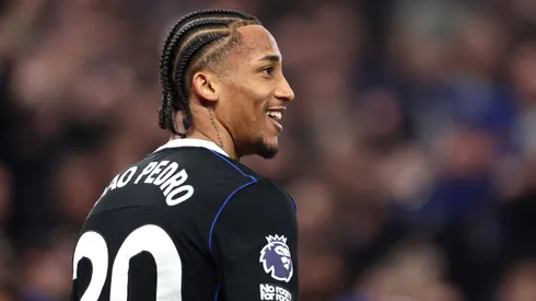 João Pedro acumula gols pelo Chelsea na temporada (foto: Alex Pantling/Getty Images)
