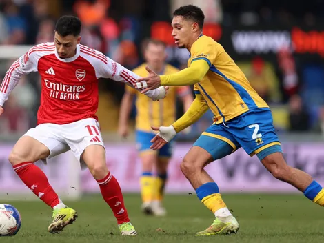 Gabriel Martinelli dá uma assistência em classificação do Arsenal