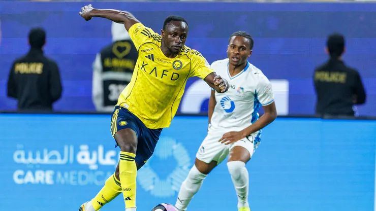 Al-Nassr vence com gol nos acréscimos. Foto: Abdullah Ahmed/Getty Images