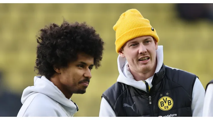 Borussia Dortmund dispensará o meia-atacante Julian Brandt em junho. (Photo by Christof Koepsel/Getty Images)