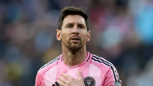 Messi marca gol 899 em vitória do Inter Miami sobre DC United na MLS. (Photo by Scott Taetsch/Getty Images)