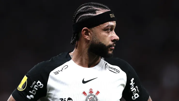 Memphis Depay, do Corinthians. (Foto: Marcello Zambrana/AGIF)