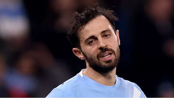 Bernardo Silva está de saída do Manchester City. Foto: Carl Recine/Getty Images