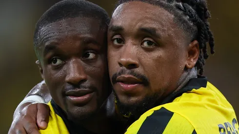 Diaby e Bergwijn. (Photo by Yasser Bakhsh/Getty Images)