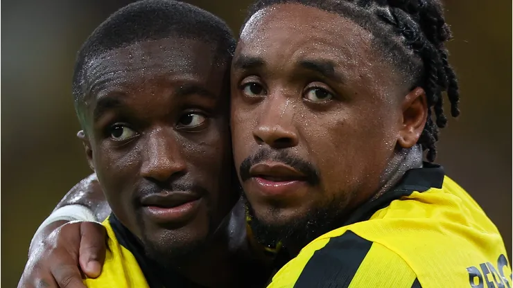 Diaby e Bergwijn. (Photo by Yasser Bakhsh/Getty Images)