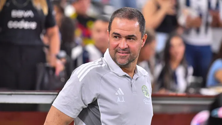 O técnico André Jardine em jogo do América-MEX (Azael Rodriguez/Getty Images)