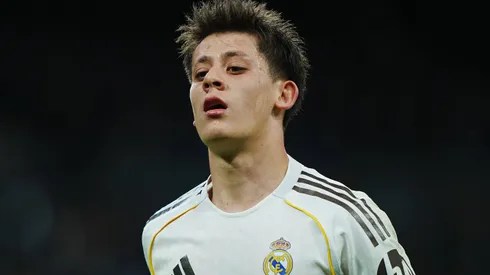Arda Güler não gostou, mais uma vez, de ser substituído no Real Madrid. Foto: IMAGO / ZUMA Press Wire
