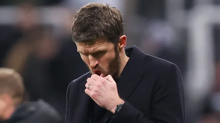 Michael Carrick, técnico do Manchester United. (Foto: George Wood/Getty Images)