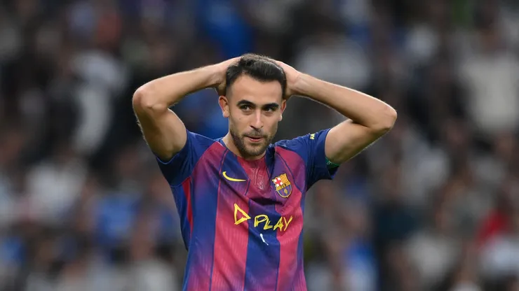 Eric Garcia em jogo do Barcelona (David Ramos/Getty Images)