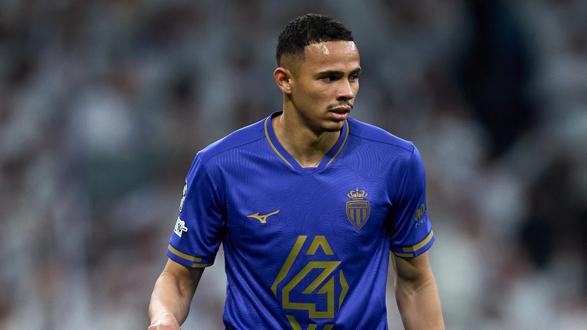 Vanderson durante jogo pelo Monaco