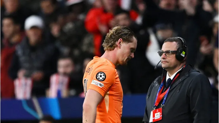 Atlético de Madrid x Tottenham: Kinsky deixa o campo aplaudido após falhas. (Photo by Denis Doyle/Getty Images)